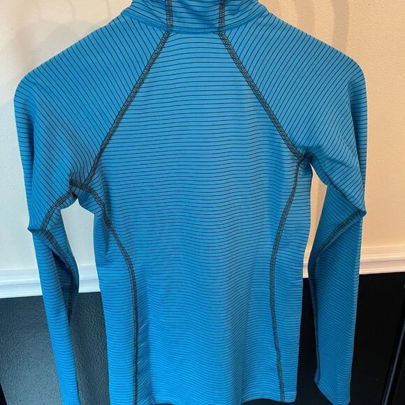 Women's Eddie Bauer First Ascent FreeHeat Pro Long Sleeve Qtr Zip, Size XS, Blue - Picture 8 of 10